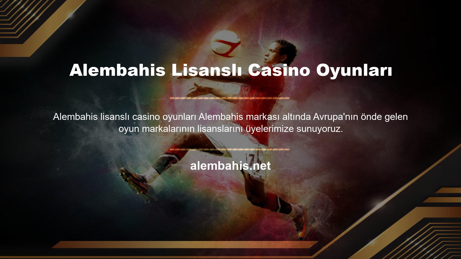 Bu, Alembahis yeni casino oyunlarına ulaşmanın en hızlı yoludur