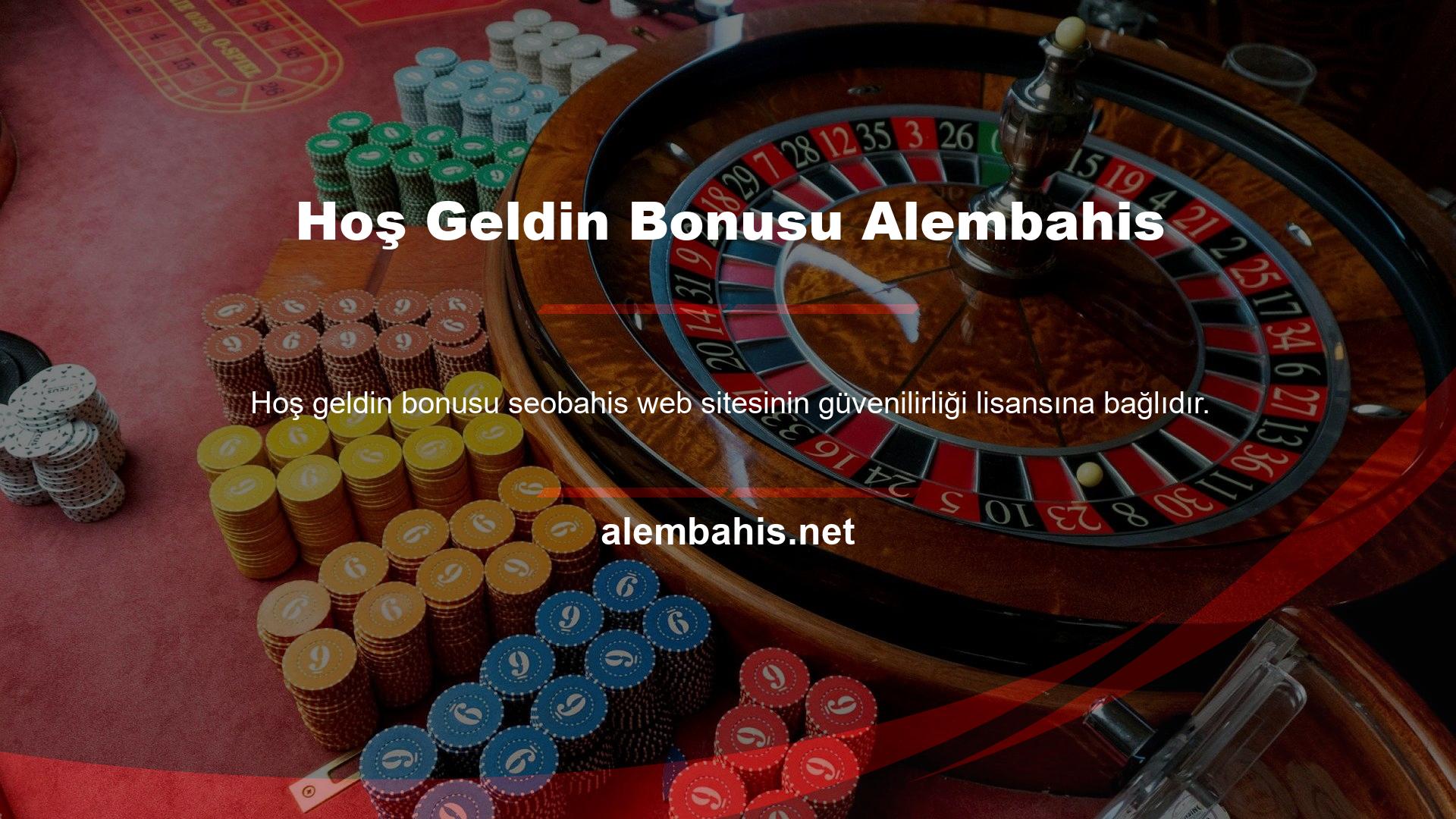 Lisanslı bir web sitesidir, Alembahis